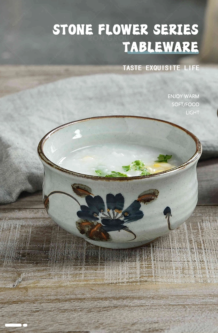 Wholesales Price Dinnerware 7.5′′ Ceramic Rice Noodle Soup Bowl for Hotel Restaurant Wedding