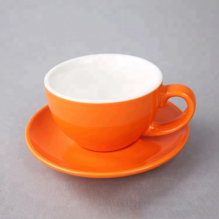 Custom Classic Tea Espresso Ceramic Coffee Cup / Ceramic Cup & Saucer