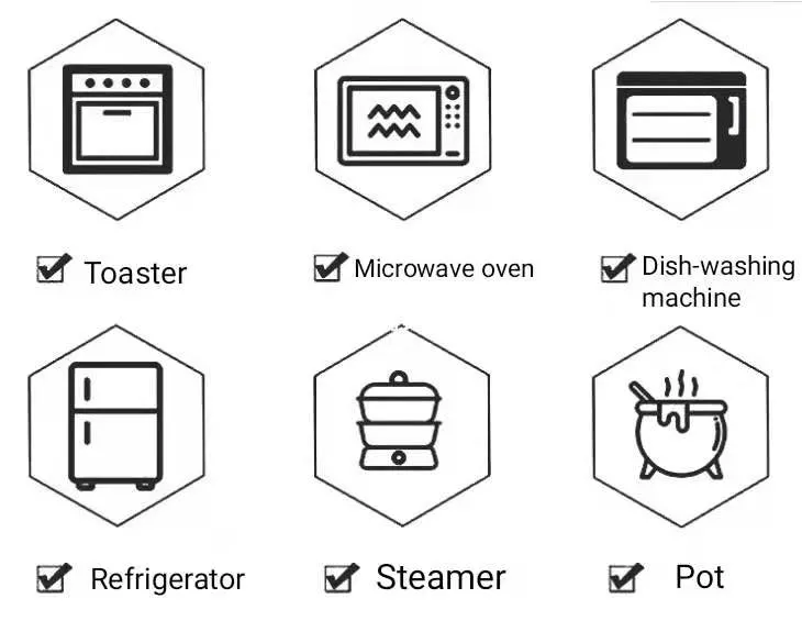 Oven Applicable Glass Baking Plate