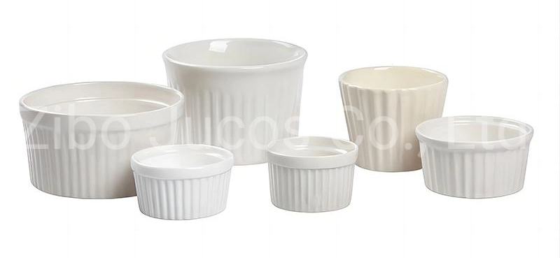 Ceramic Ramekin Bowl with Customized Size Shape Color Designs Logo Homeware Tableware Baking Bowl