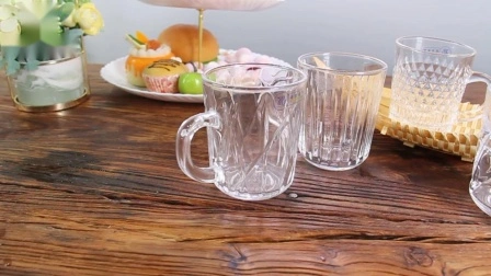 Hochwertige arabische Teetasse aus Glas mit einem Fassungsvermögen von 8 Unzen für Zuhause und Restaurants mit Heißwasser-Trinkglaswaren